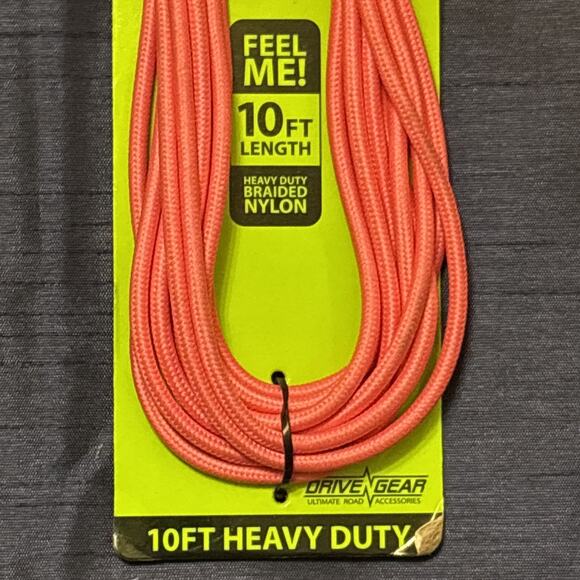 Gadget Gear 10 Foot 2.4 Amp Nylon Braided Micro USB Rapid Charge Cable- Pink - Picture 3 of 5